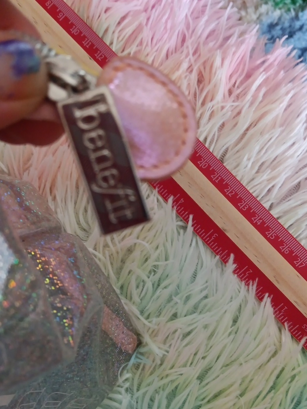 Benefit Holographic Silver BrowQueen Cosmetic Pouch - Picture 9 of 10